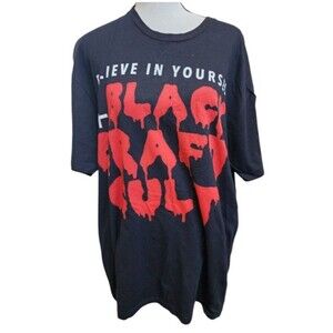 Blackcraft Cult Bleeding Letters Tee Size Large Goth Horror Punk